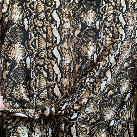 Animal Print Midi Dress - Picture 3 of 6